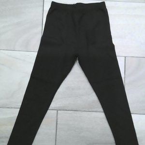 Toddler Girls size 3/4  years Black Cotton Legging